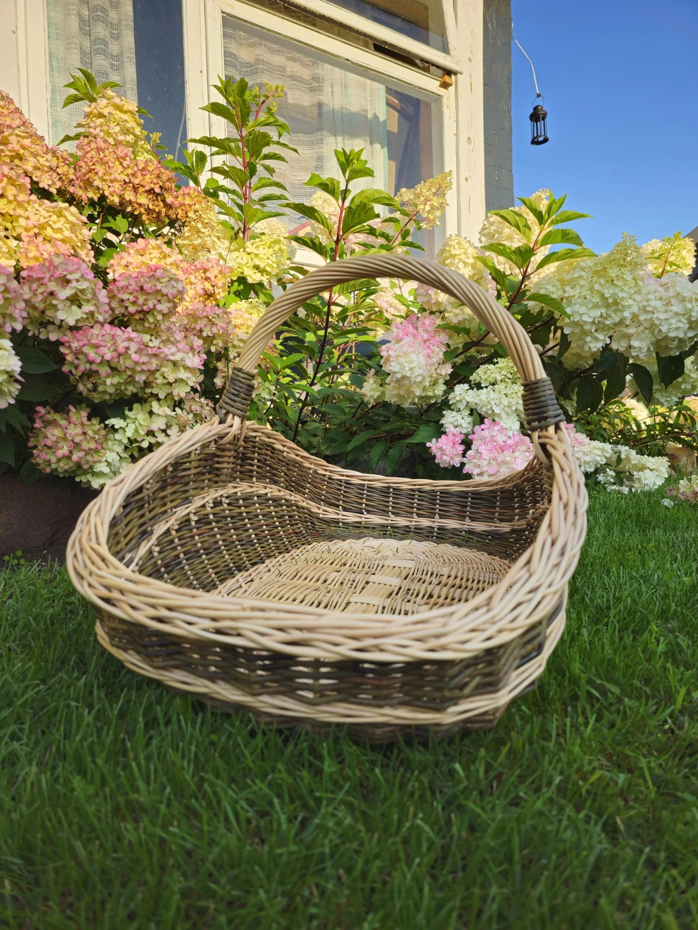 Large Baskets - NaturelyWoven wicker - handmade