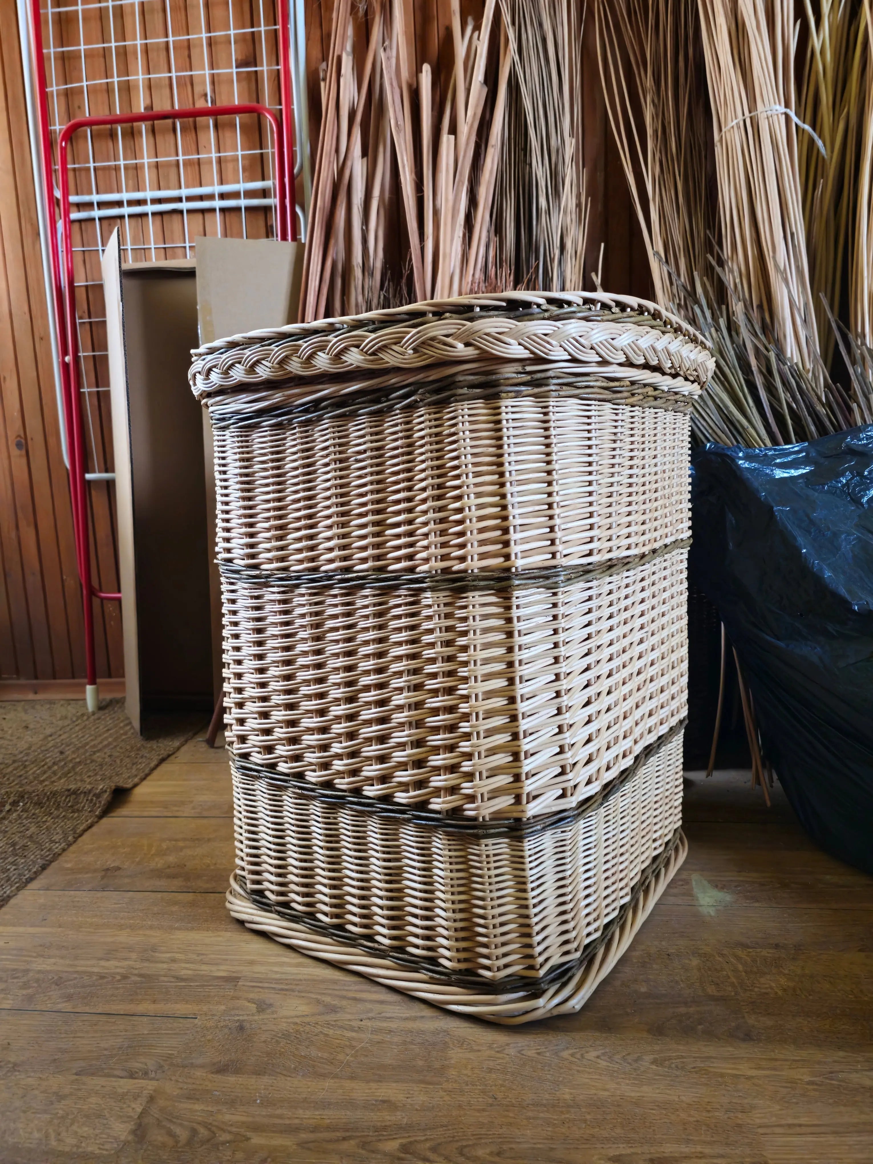 Laundry Baskets - NaturelyWoven wicker - handmade
