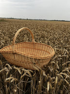 Large wicker basket 004b