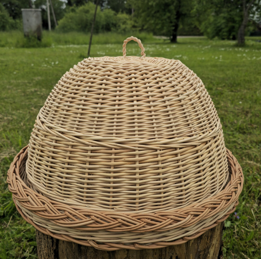 Wicker food cover 007b