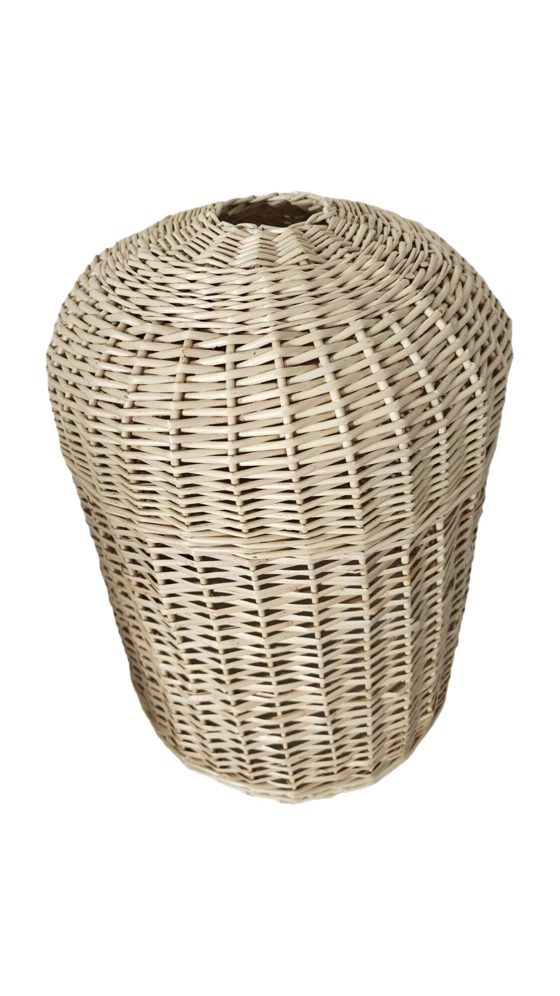Wicker water bottle cover 008b