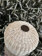 Wicker water bottle cover 008b