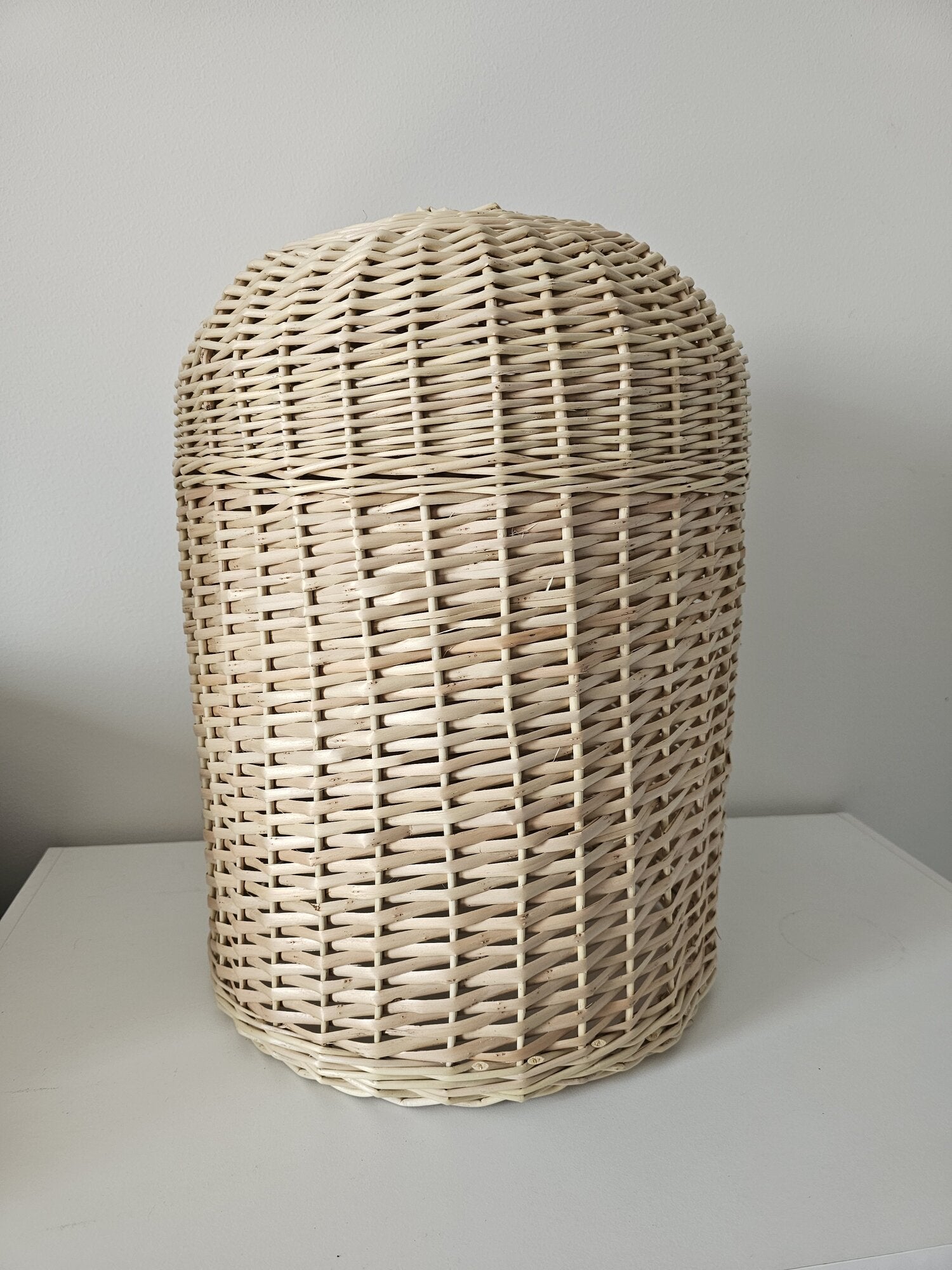 Wicker water bottle cover 008b