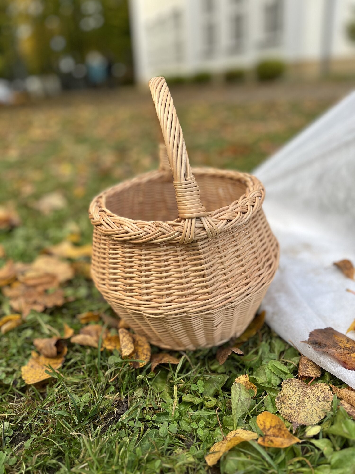 Small wicker basket 021b
