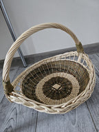 Wicker tray 024b