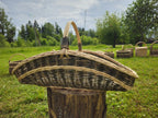 Large wicker basket 027b-1