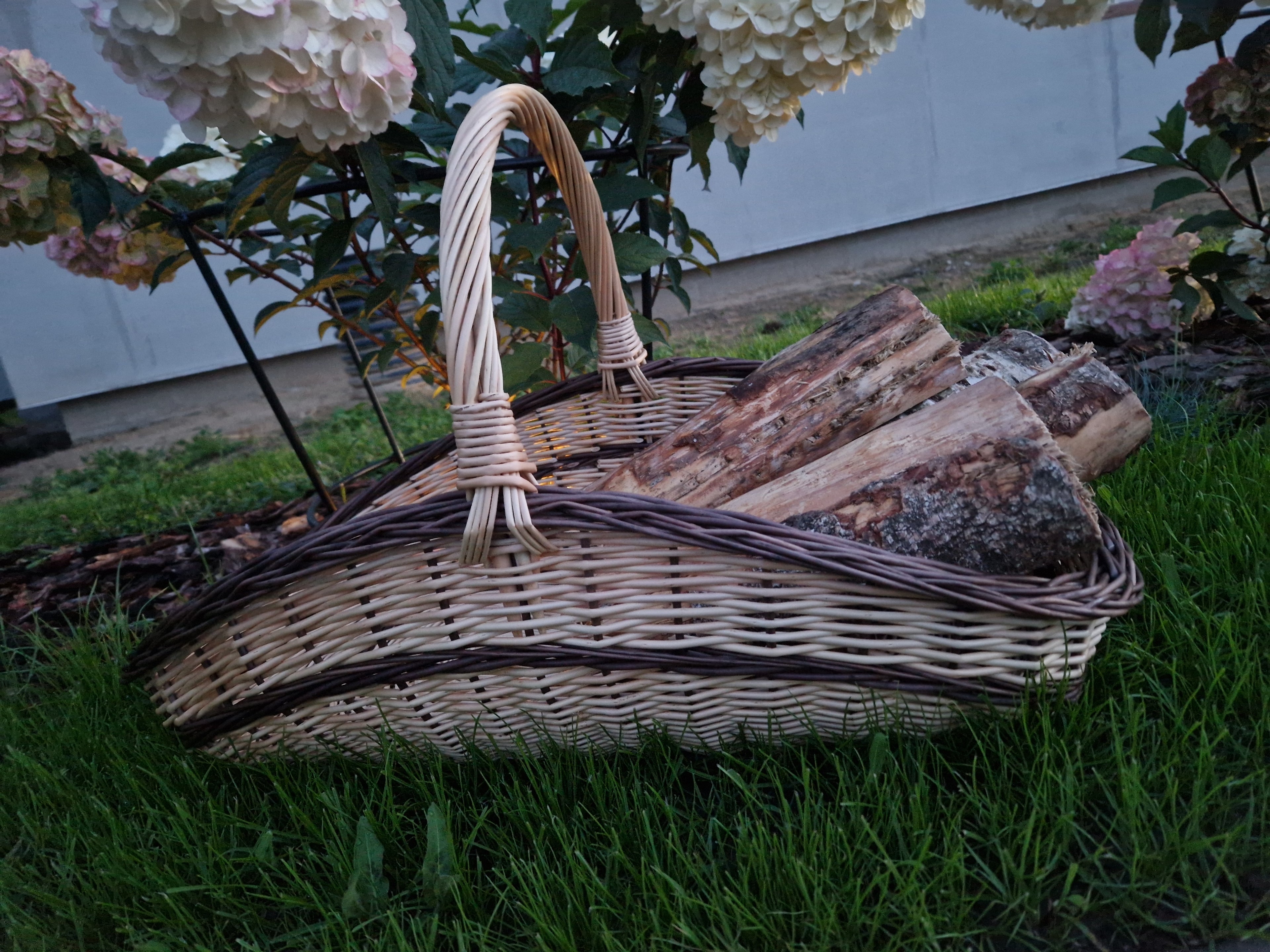 Large Wicker Trug 027b-2