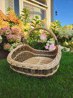 Large wicker basket 027b-1