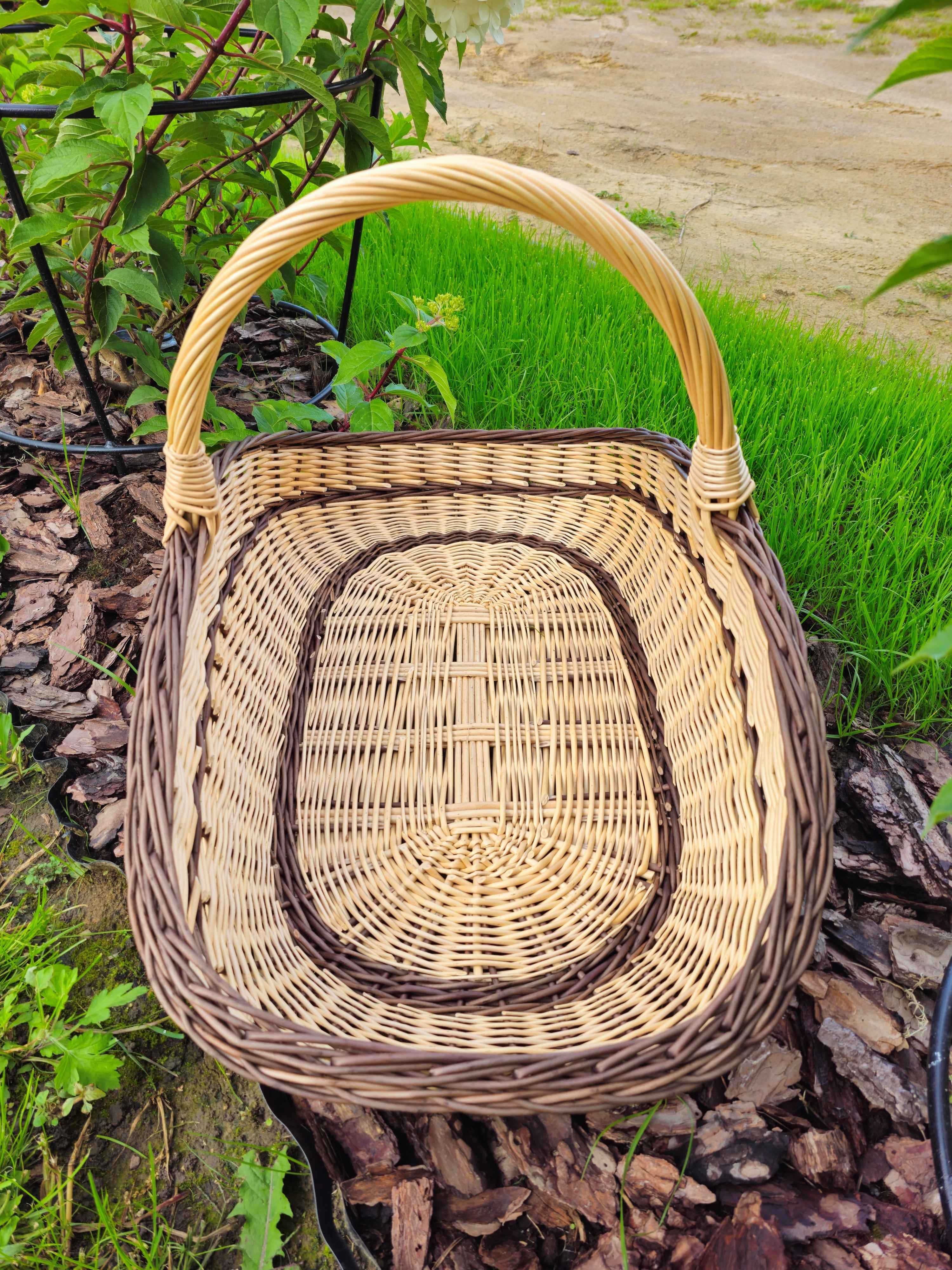 Large Wicker Trug 027b-2
