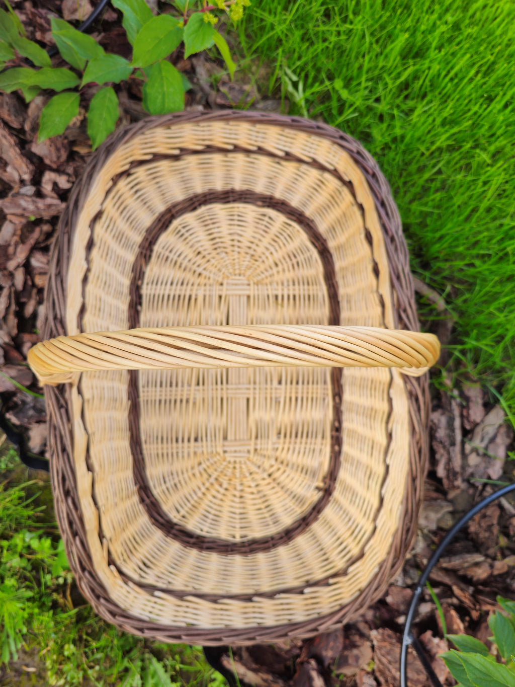 Large Wicker Trug 027b-2