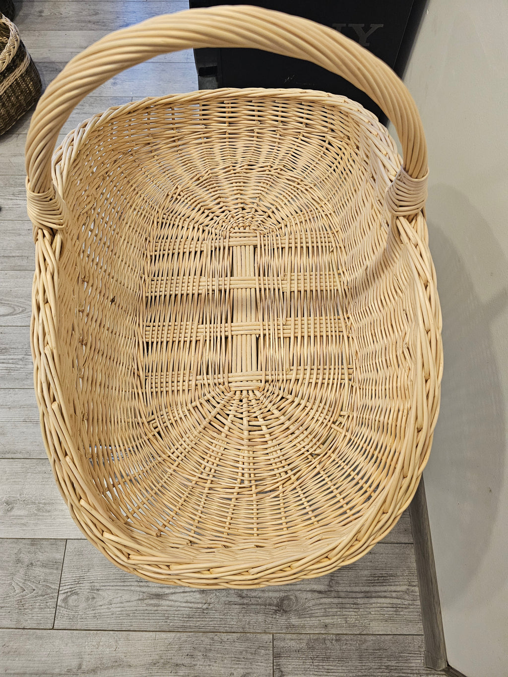Large Wicker Garden Trug 027b-3