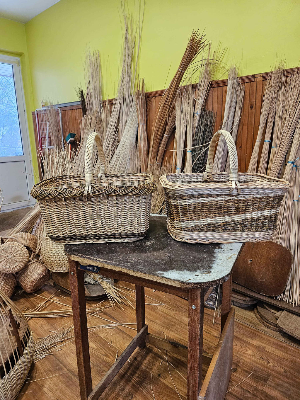 Wicker basket 022r