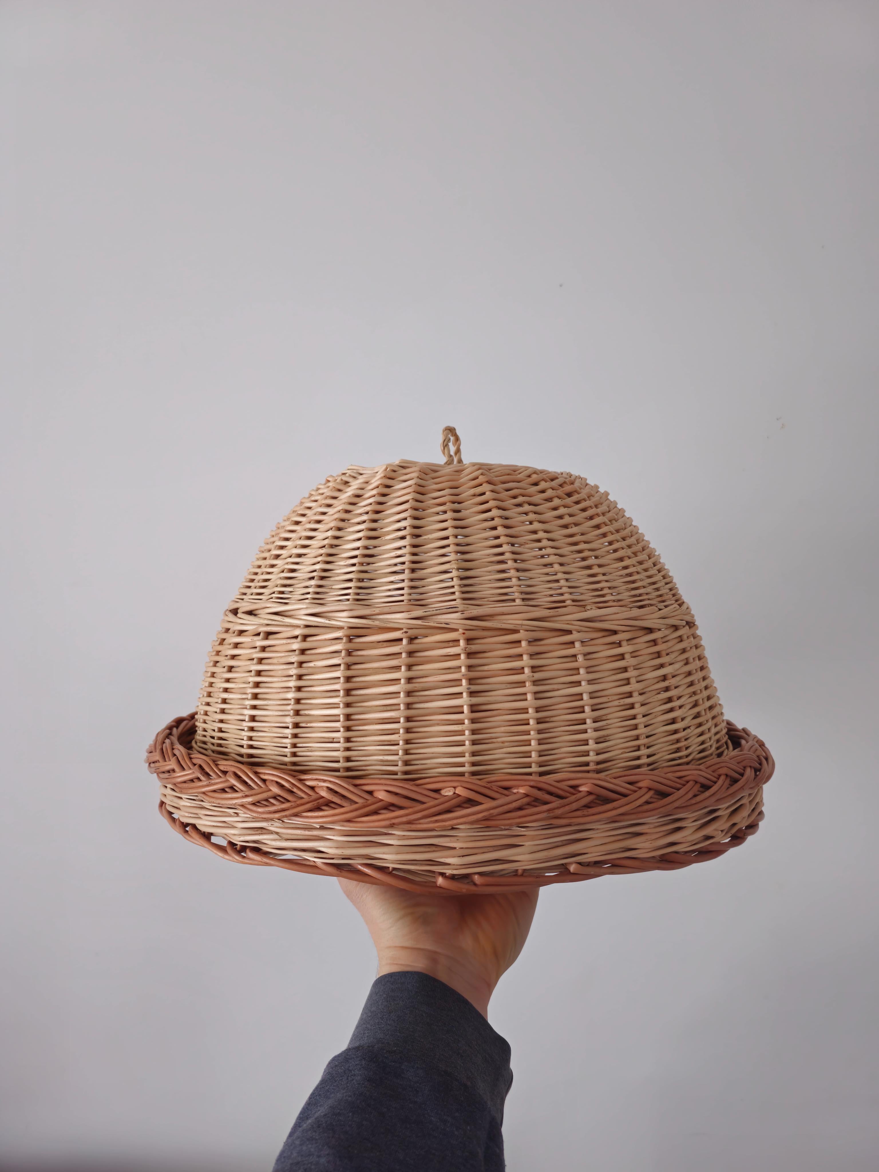 Wicker food cover 007b