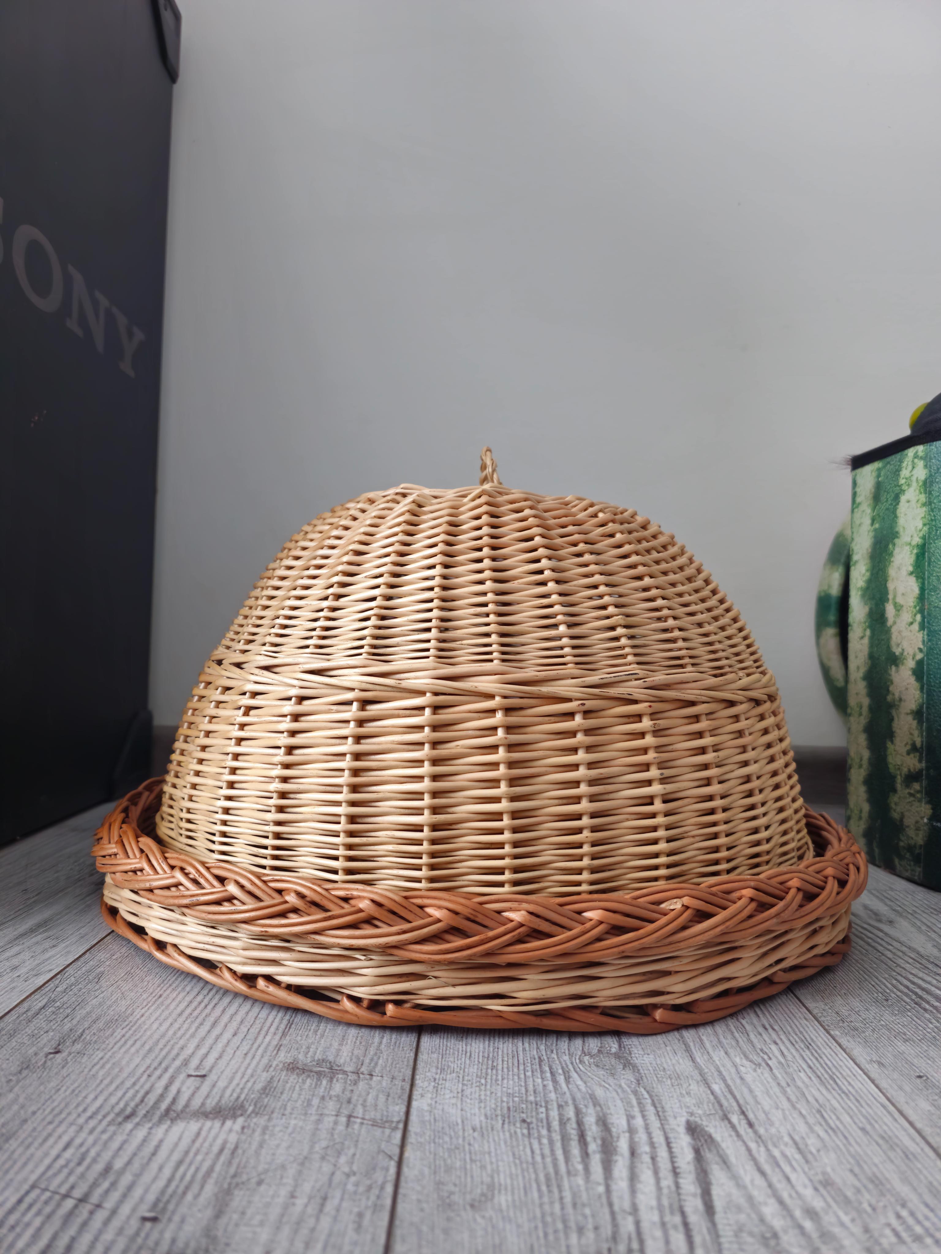 Wicker food cover 007b
