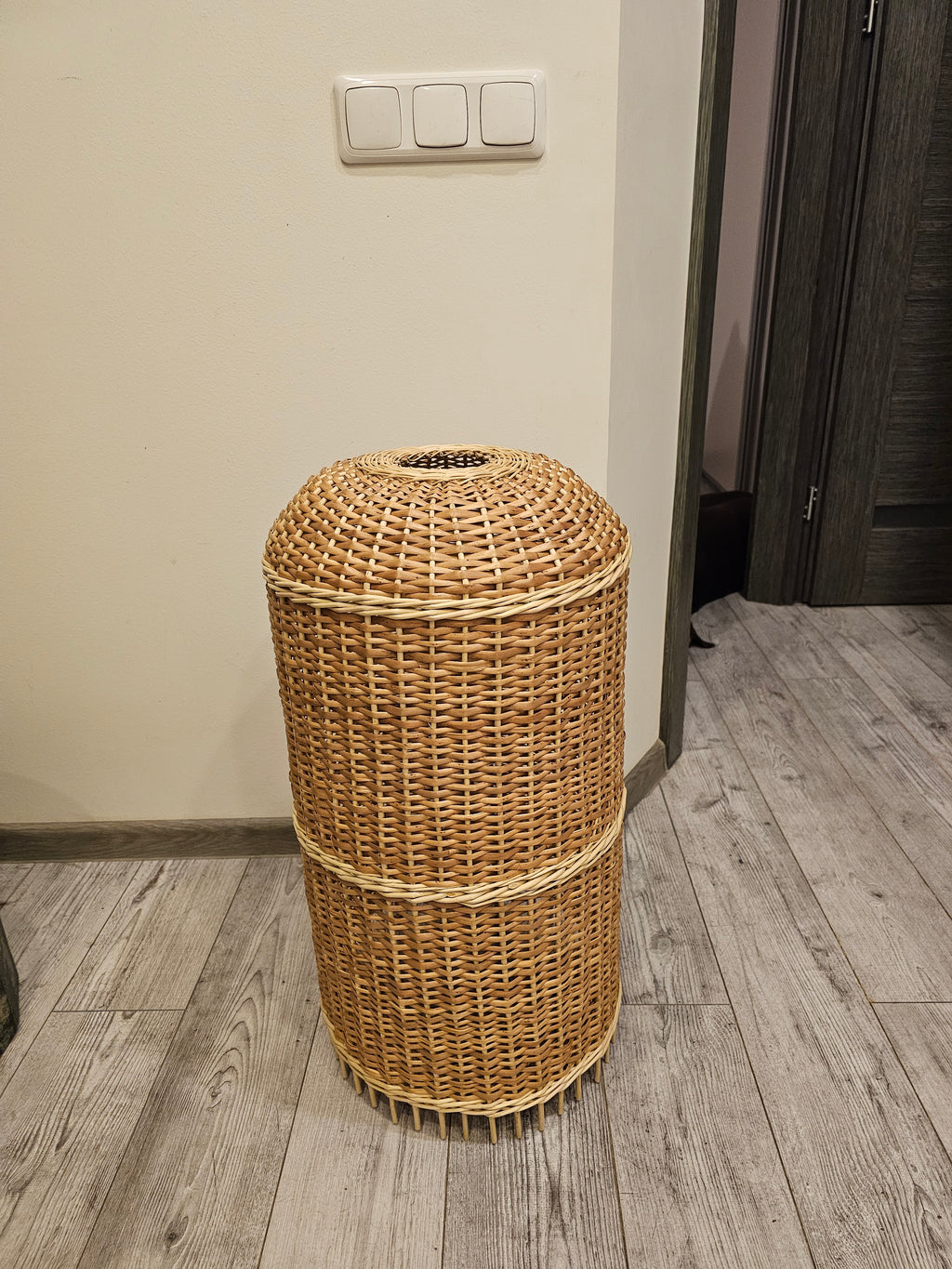 Wicker gas cylinder cover 012r