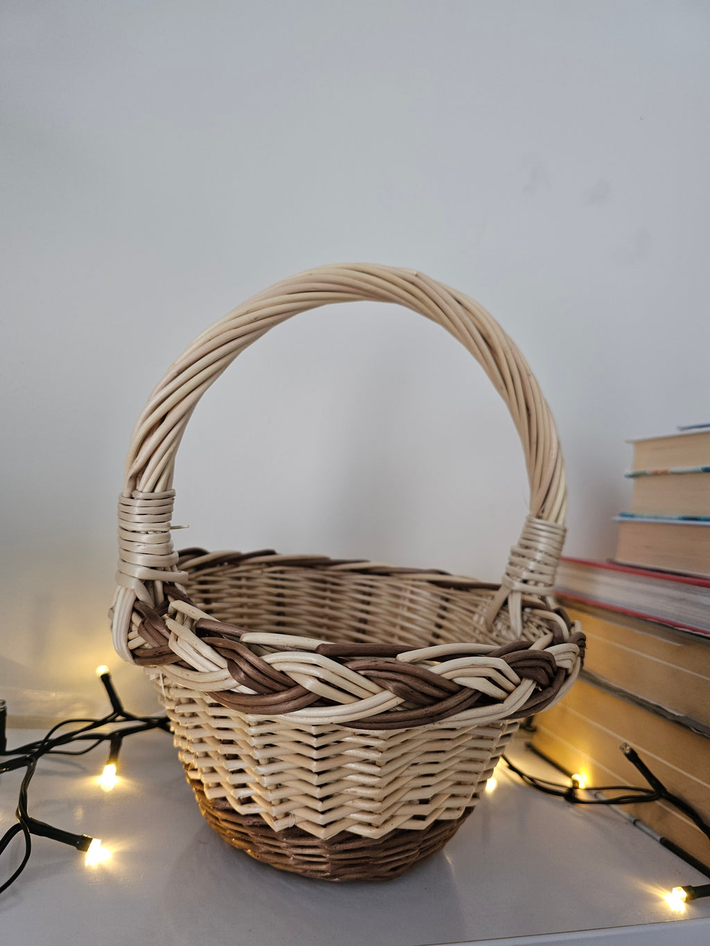 Mini Round Willow Basket