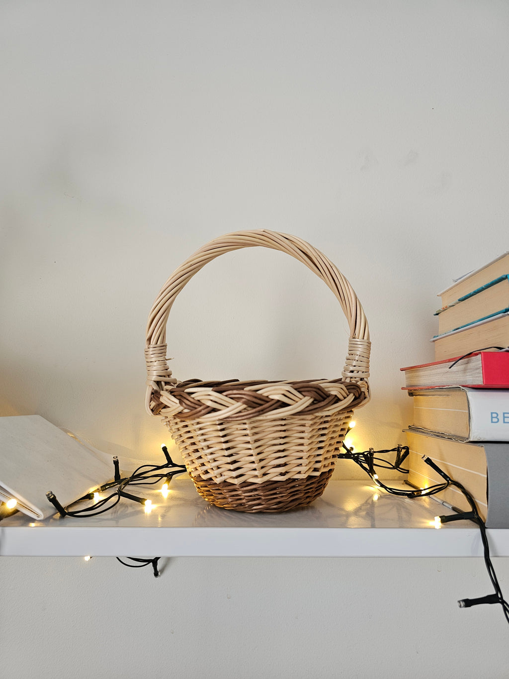 Mini Round Willow Basket