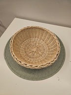 Wicker plate 044b