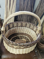 Wicker basket 046b