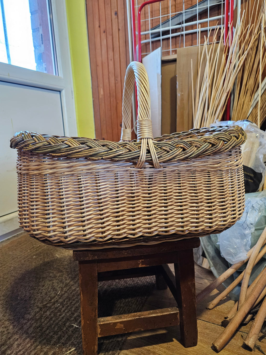 Wicker basket 014r