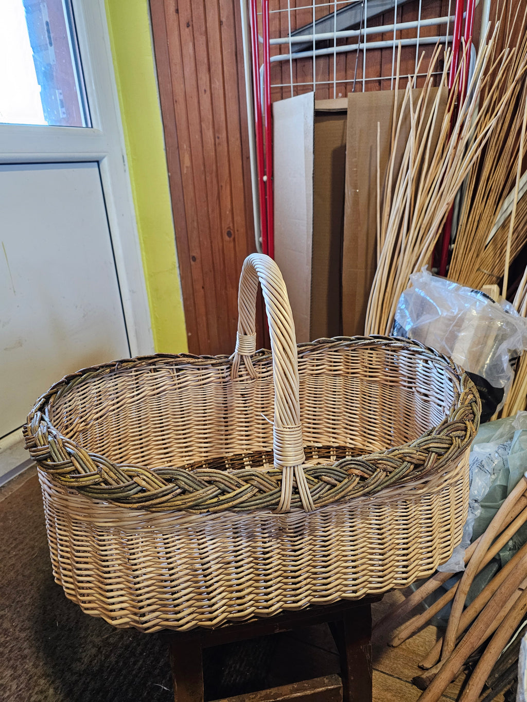 Wicker basket 014r