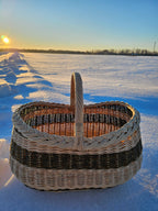 Wicker basket 030r