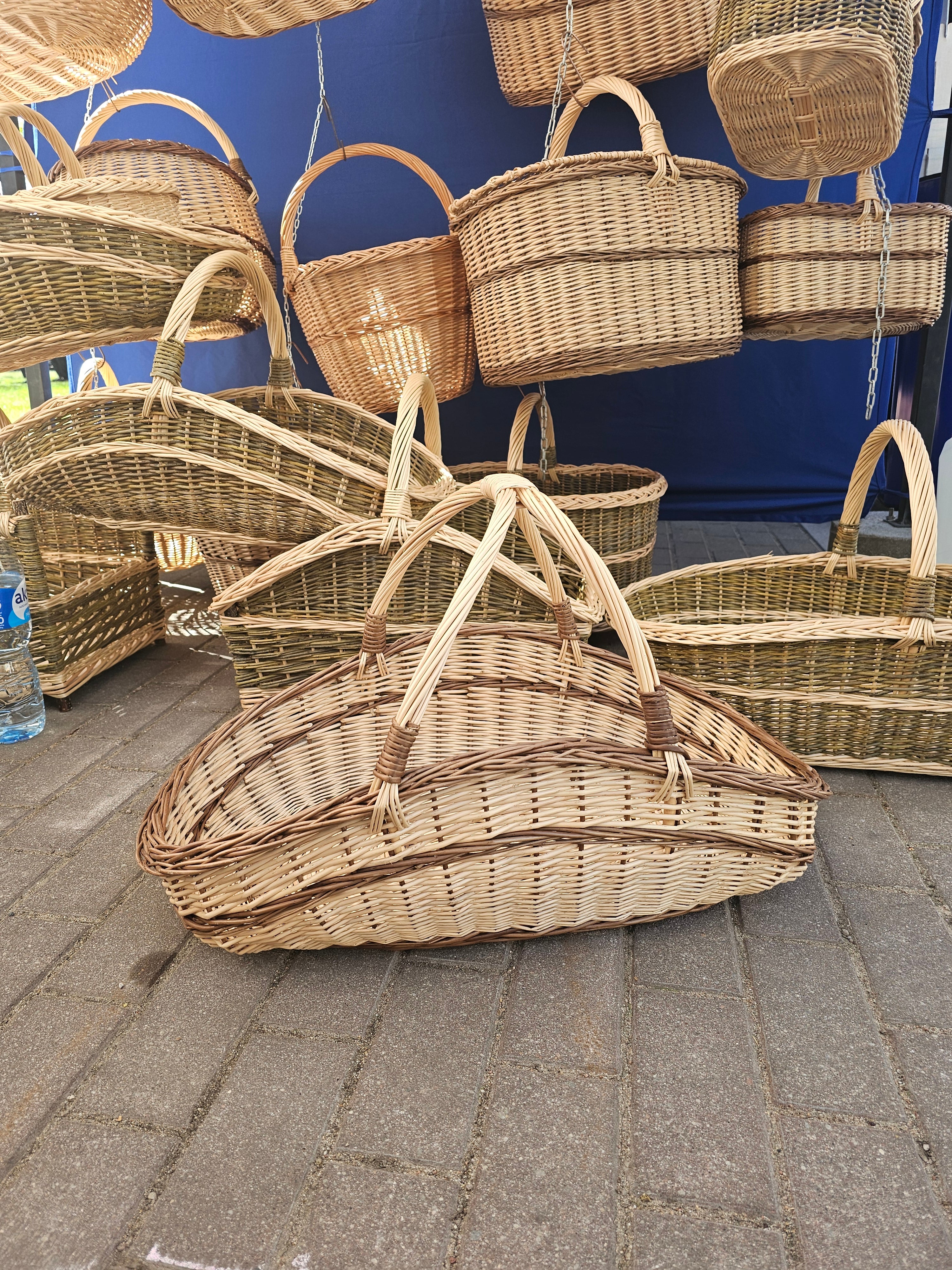 Large Wicker Basket 027b-4