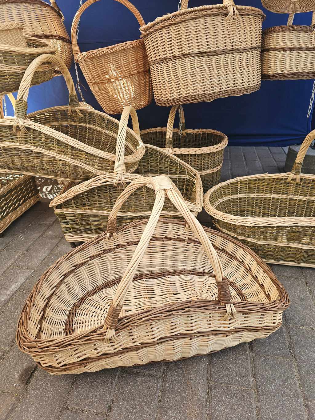 Large Wicker Basket 027b-4