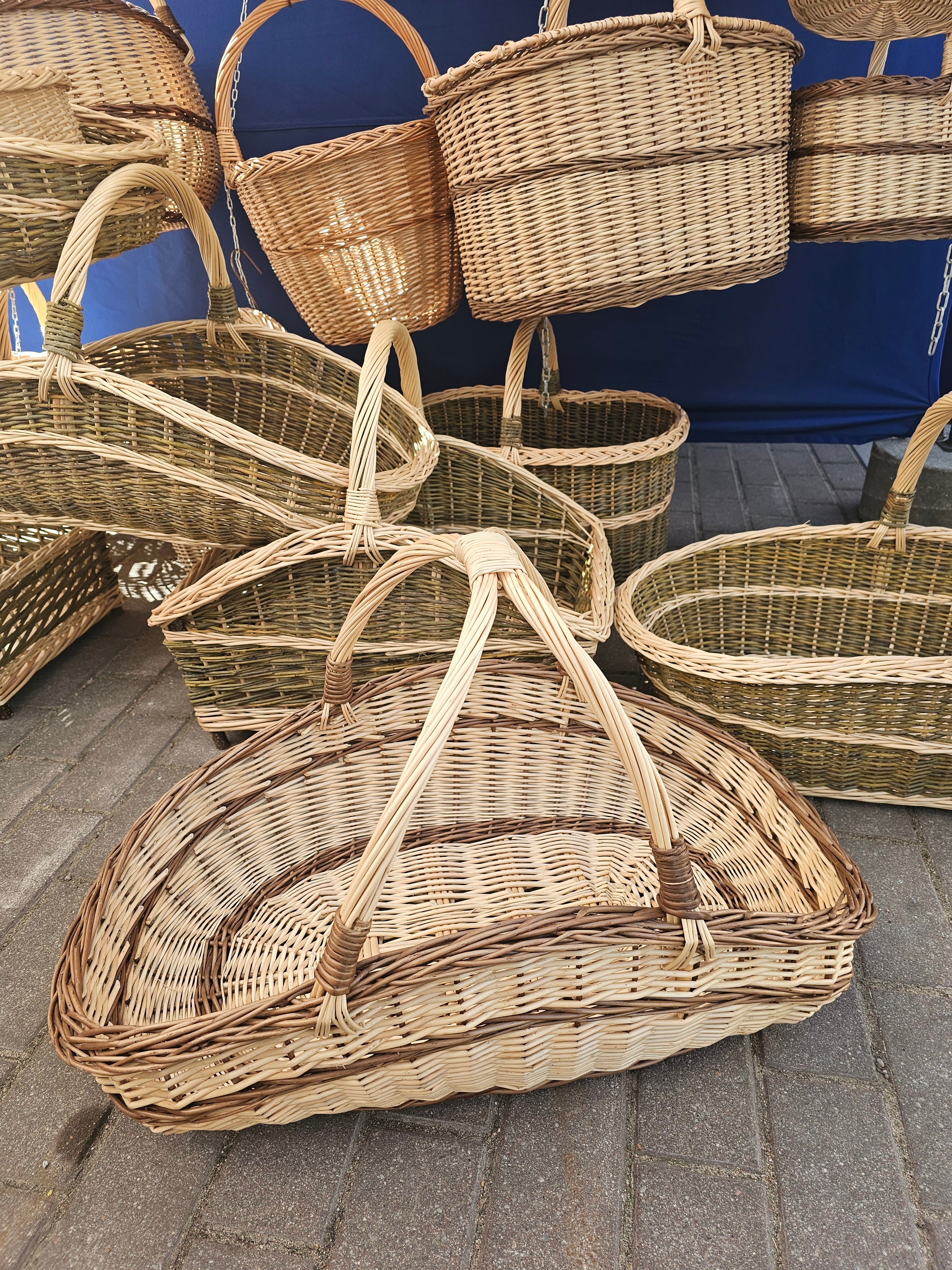 Large Wicker Basket 027b-4