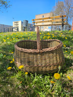 Large wicker basket 047b