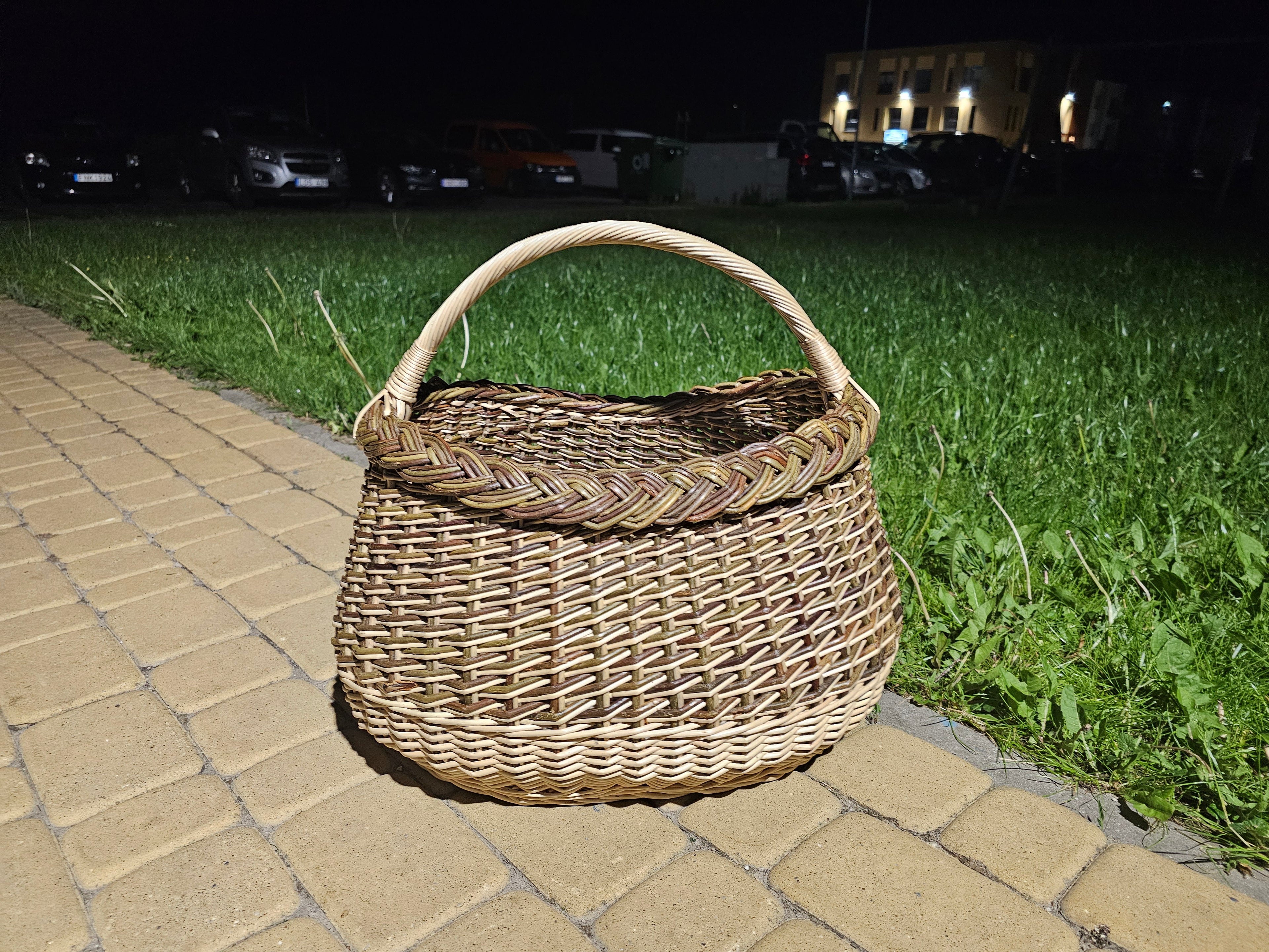 Wicker basket 015r