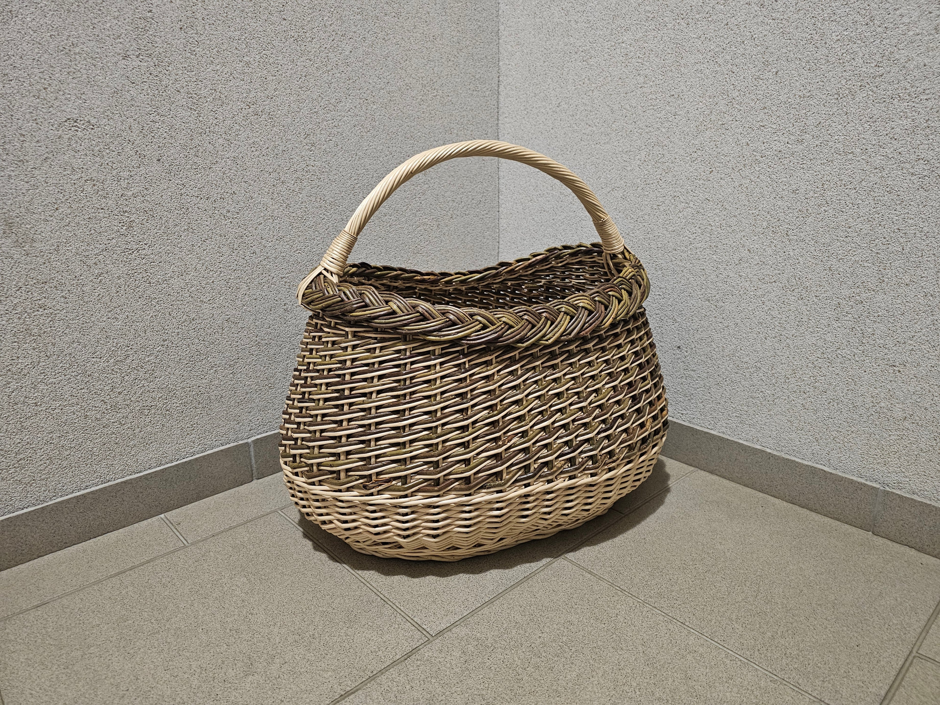 Wicker basket 015r