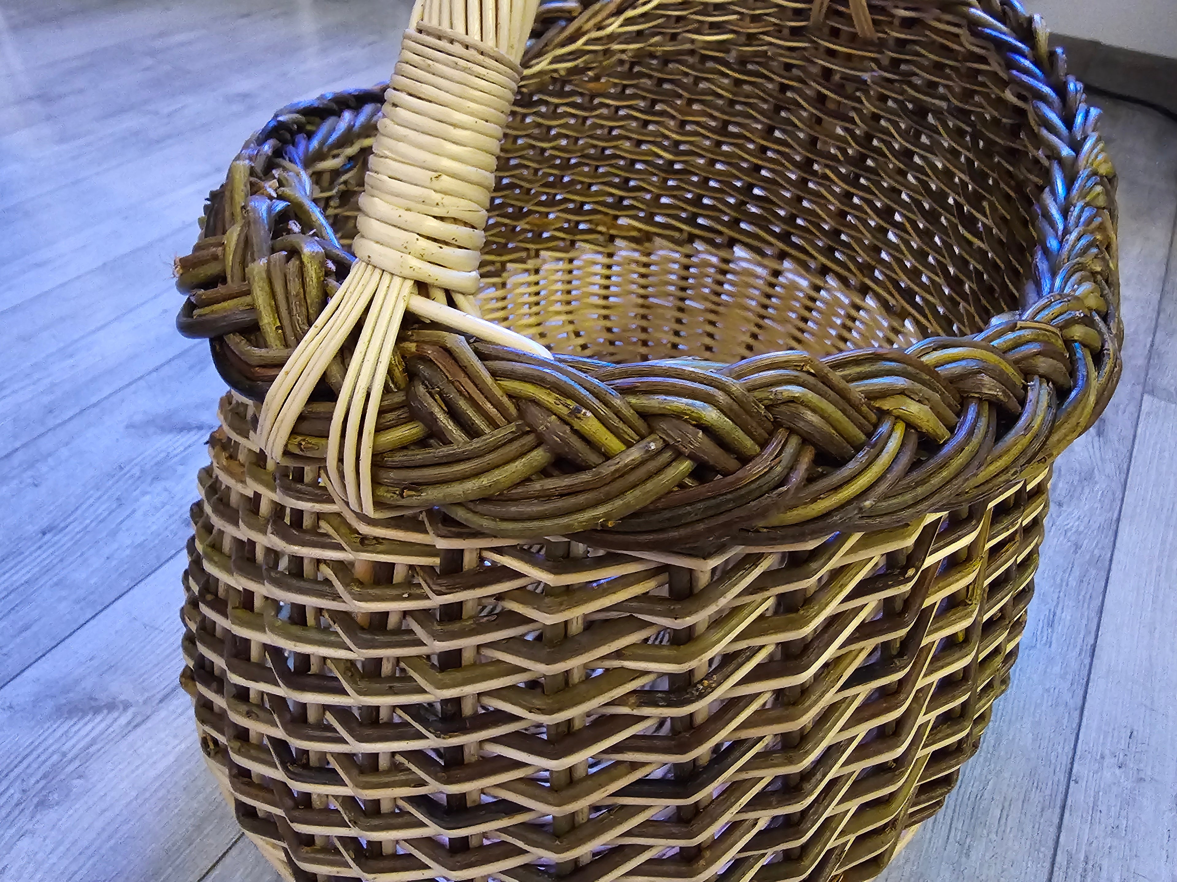 Wicker basket 015r