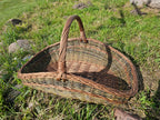 Large Unpeeled Willow Trug 027b-5