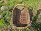 Large Unpeeled Willow Trug 027b-5