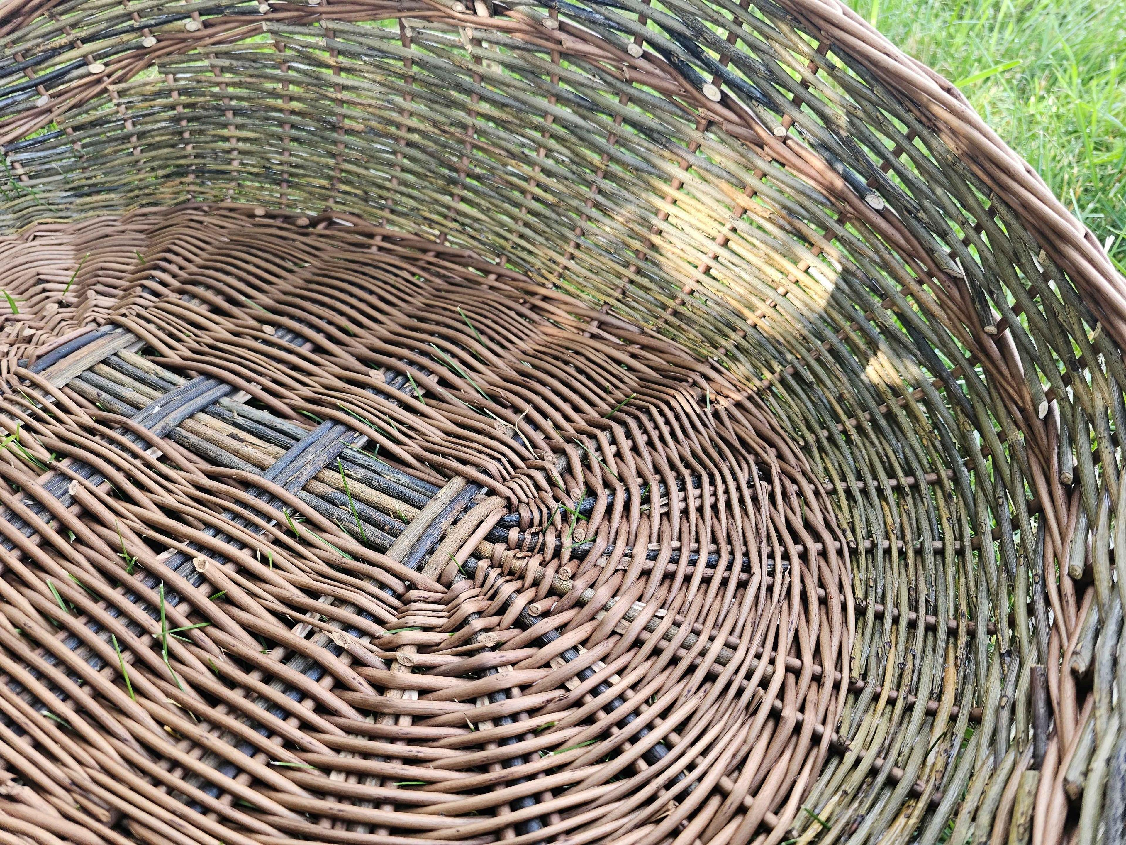 Large Unpeeled Willow Trug 027b-5