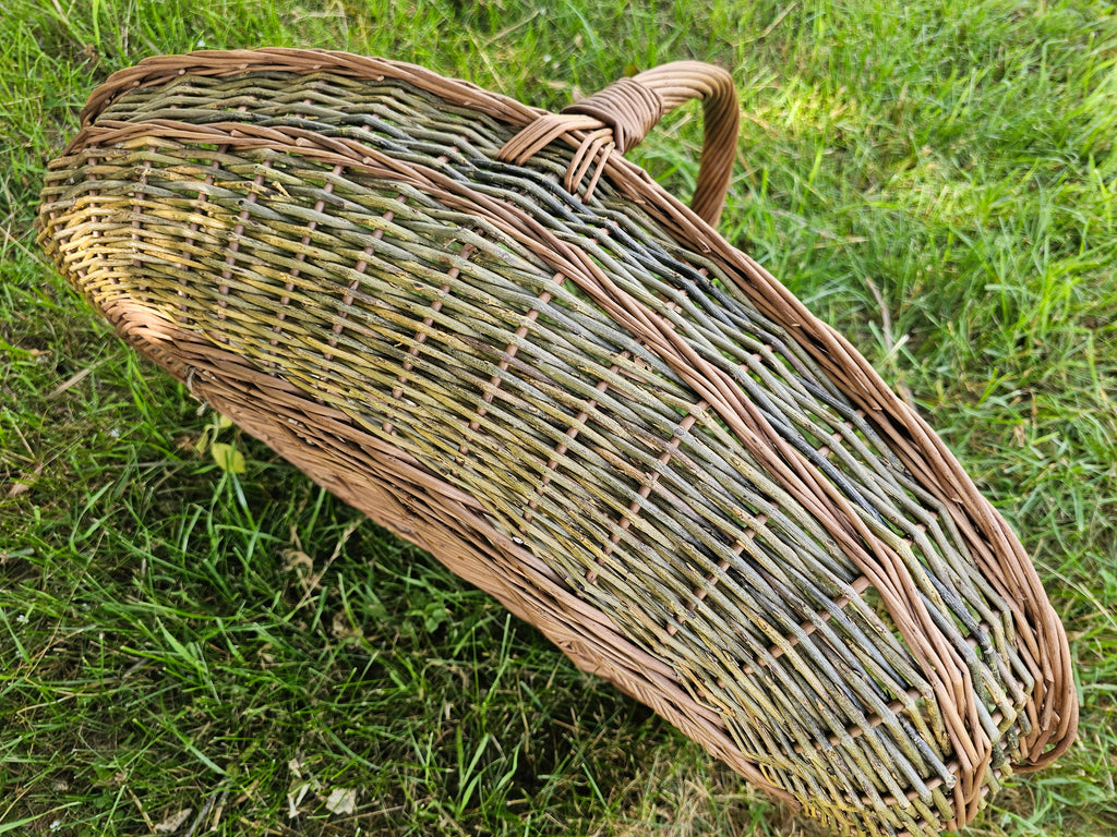 Large Unpeeled Willow Trug 027b-5