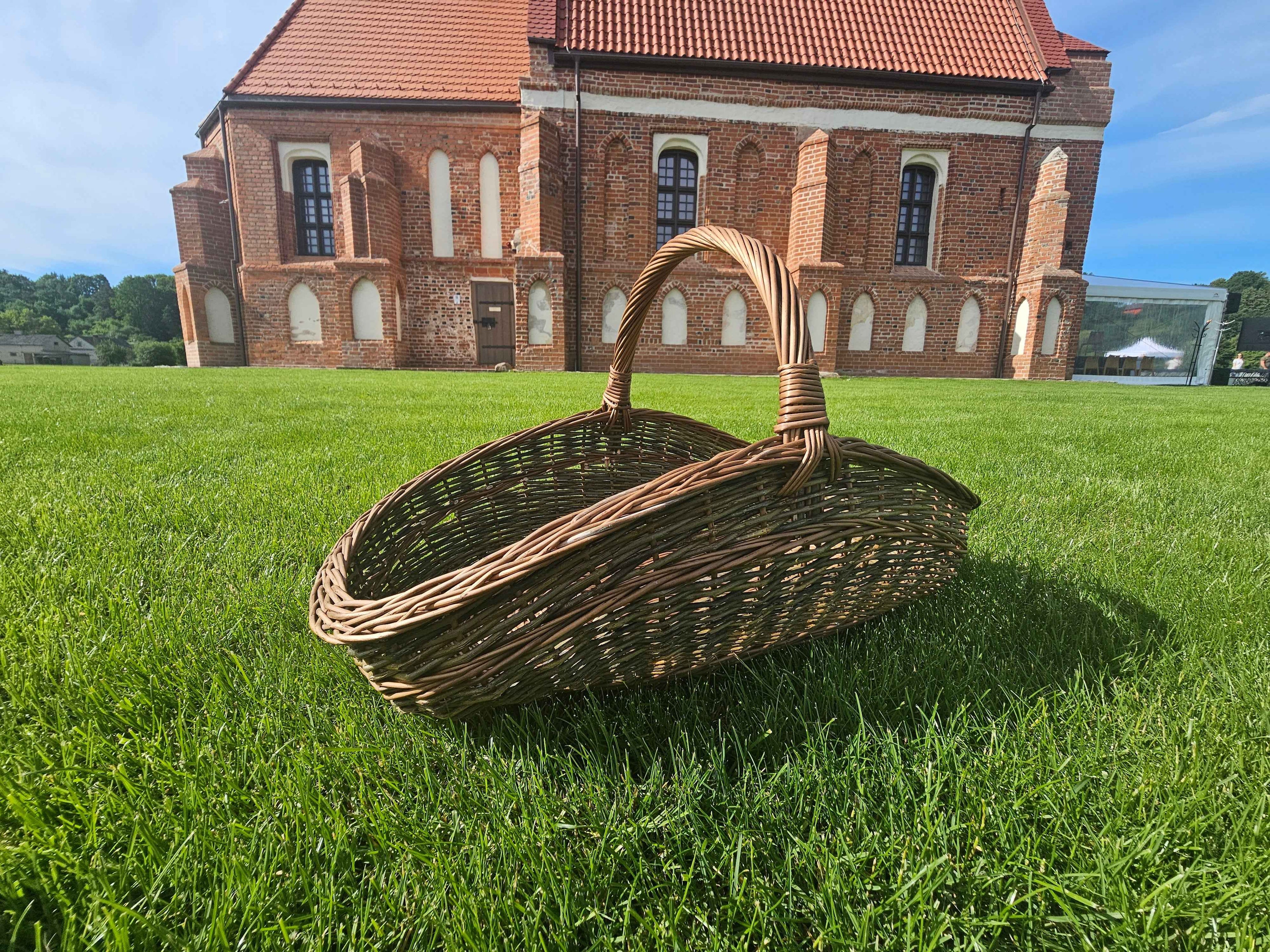 Large Unpeeled Willow Trug 027b-5