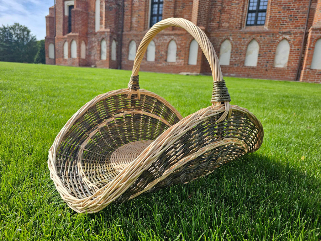 Willow Flower Girl Basket 031b-3