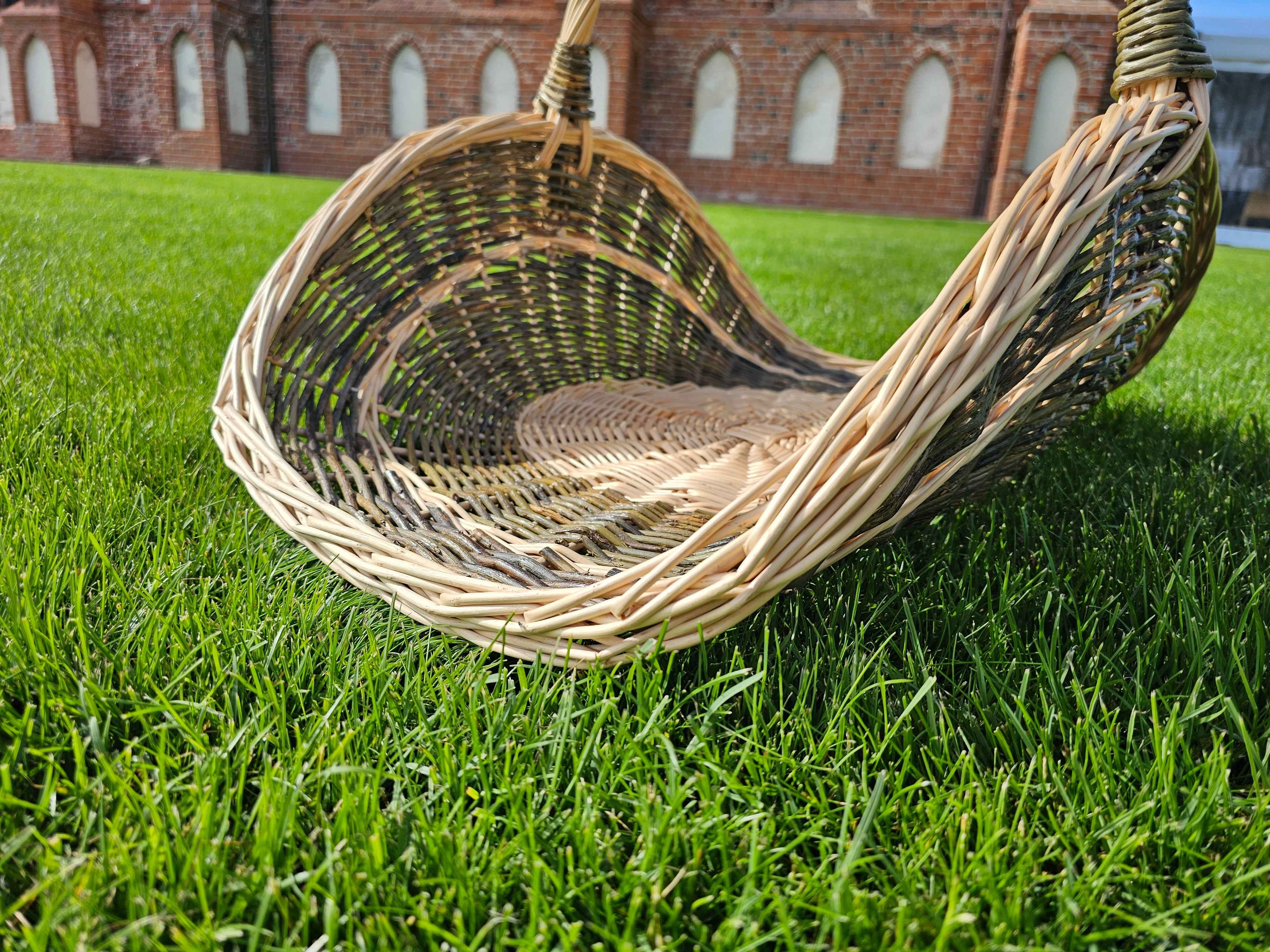 Willow Flower Girl Basket 031b-3