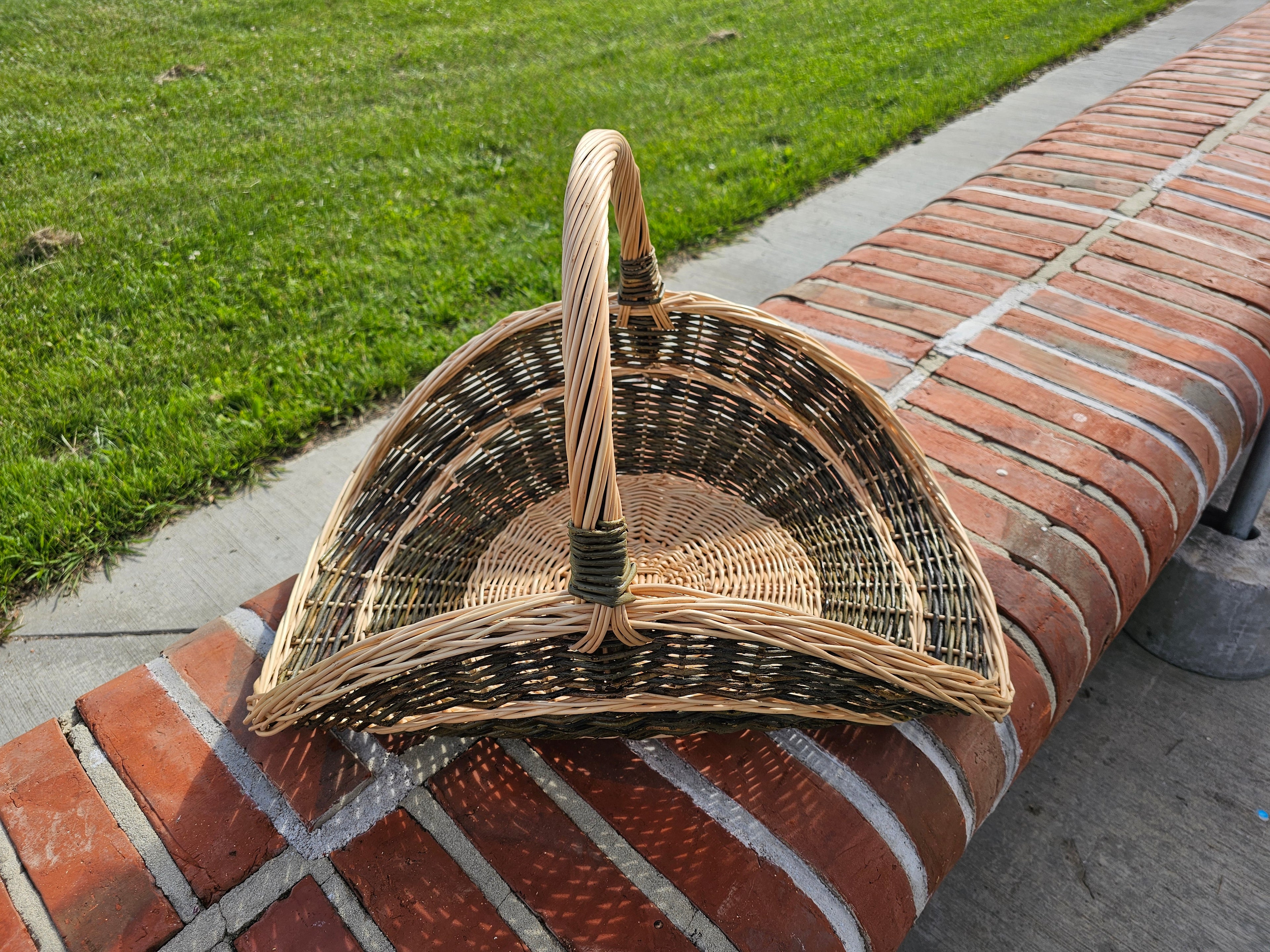 Willow Flower Girl Basket 031b-3