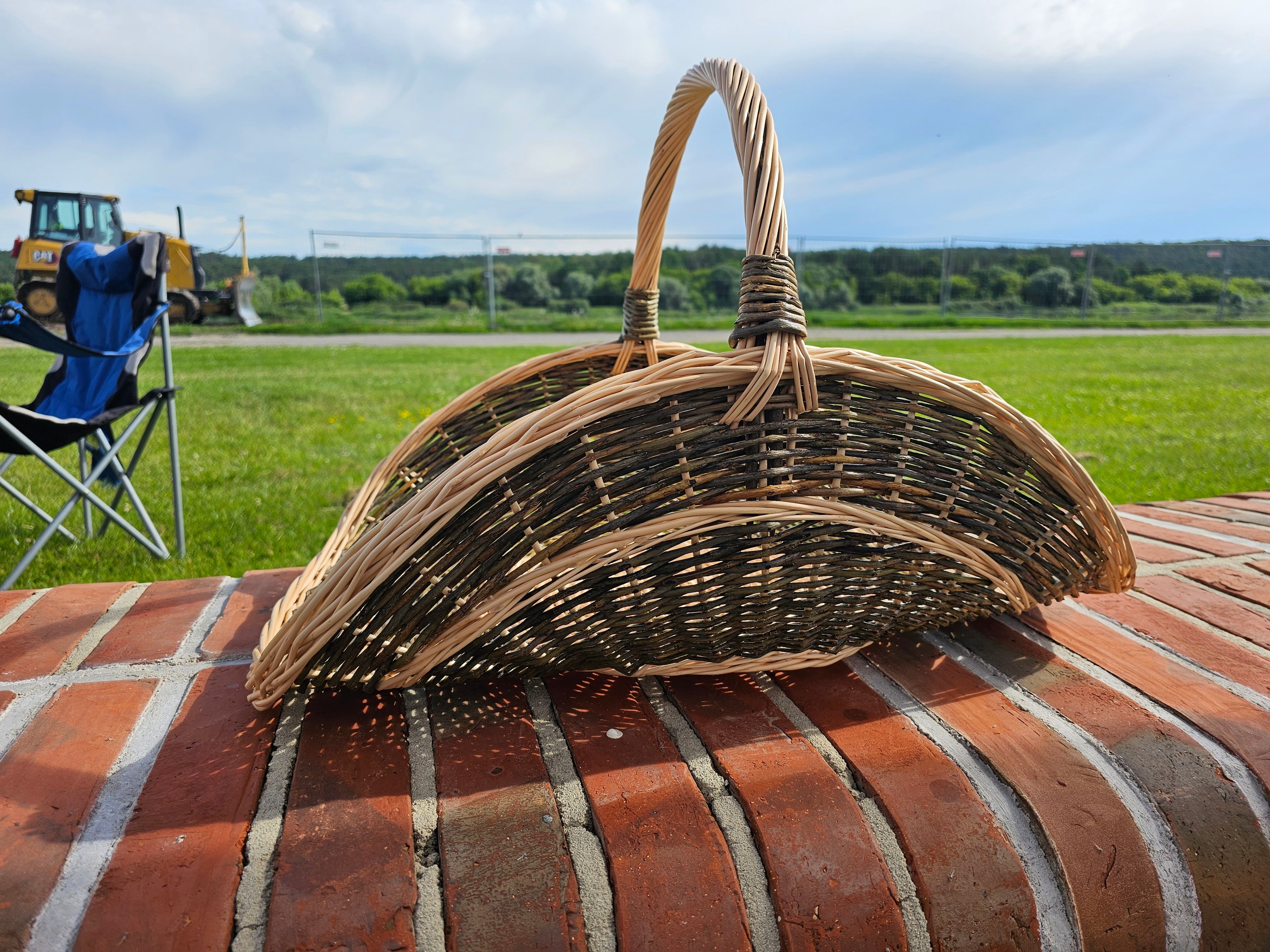 Willow Flower Girl Basket 031b-3