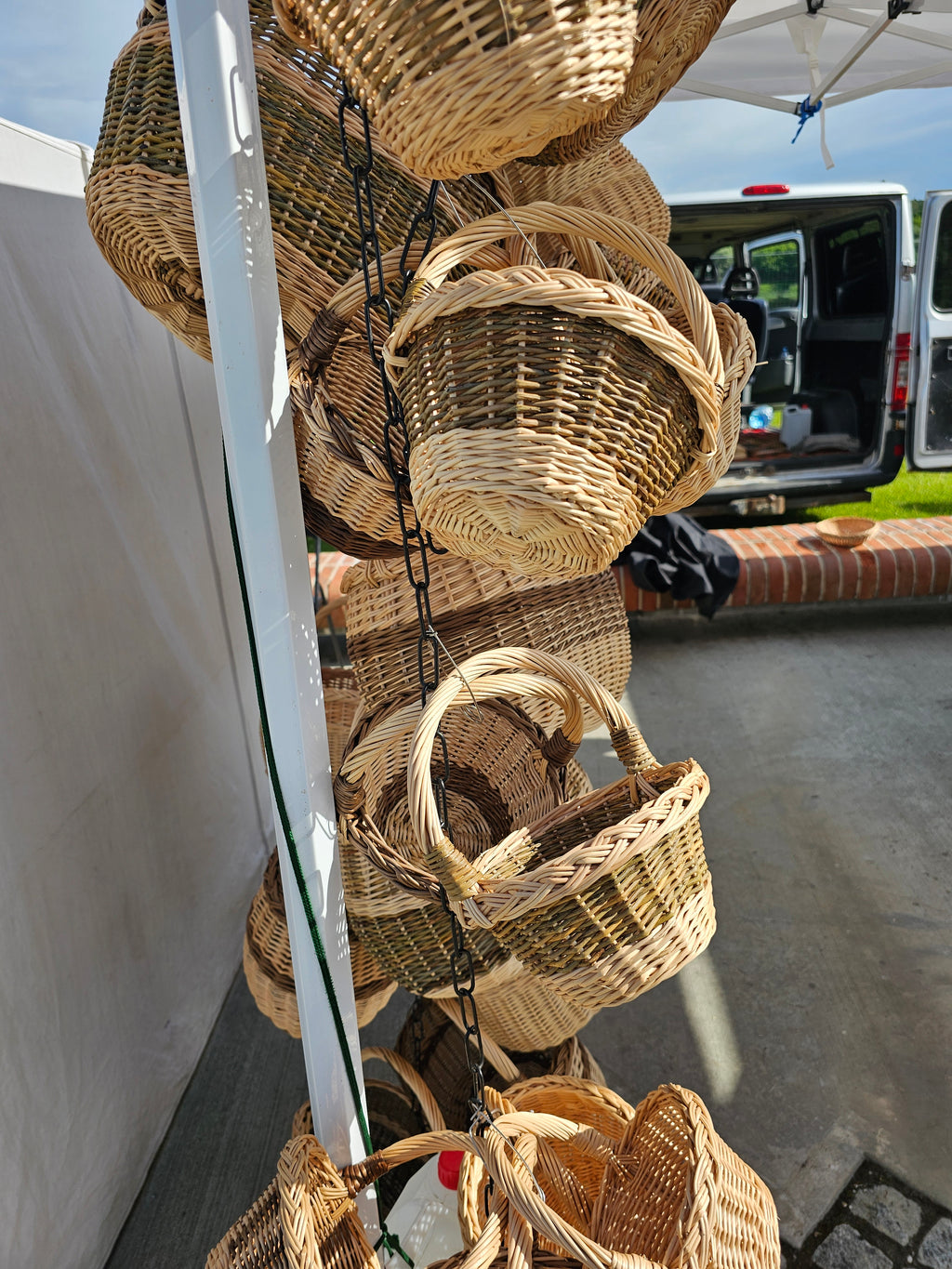 Mini Round Willow Basket