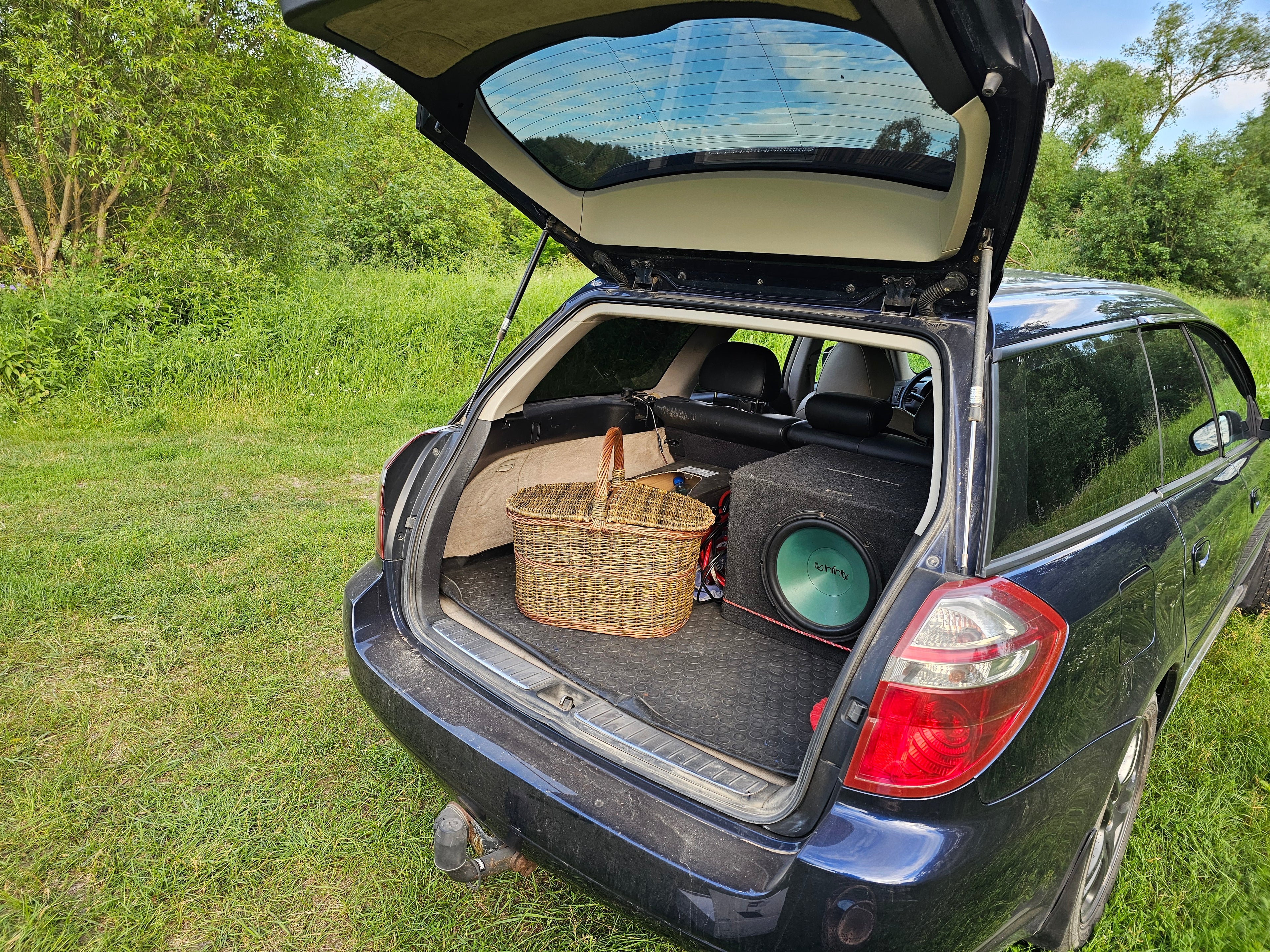 Dark picnic basket 011b