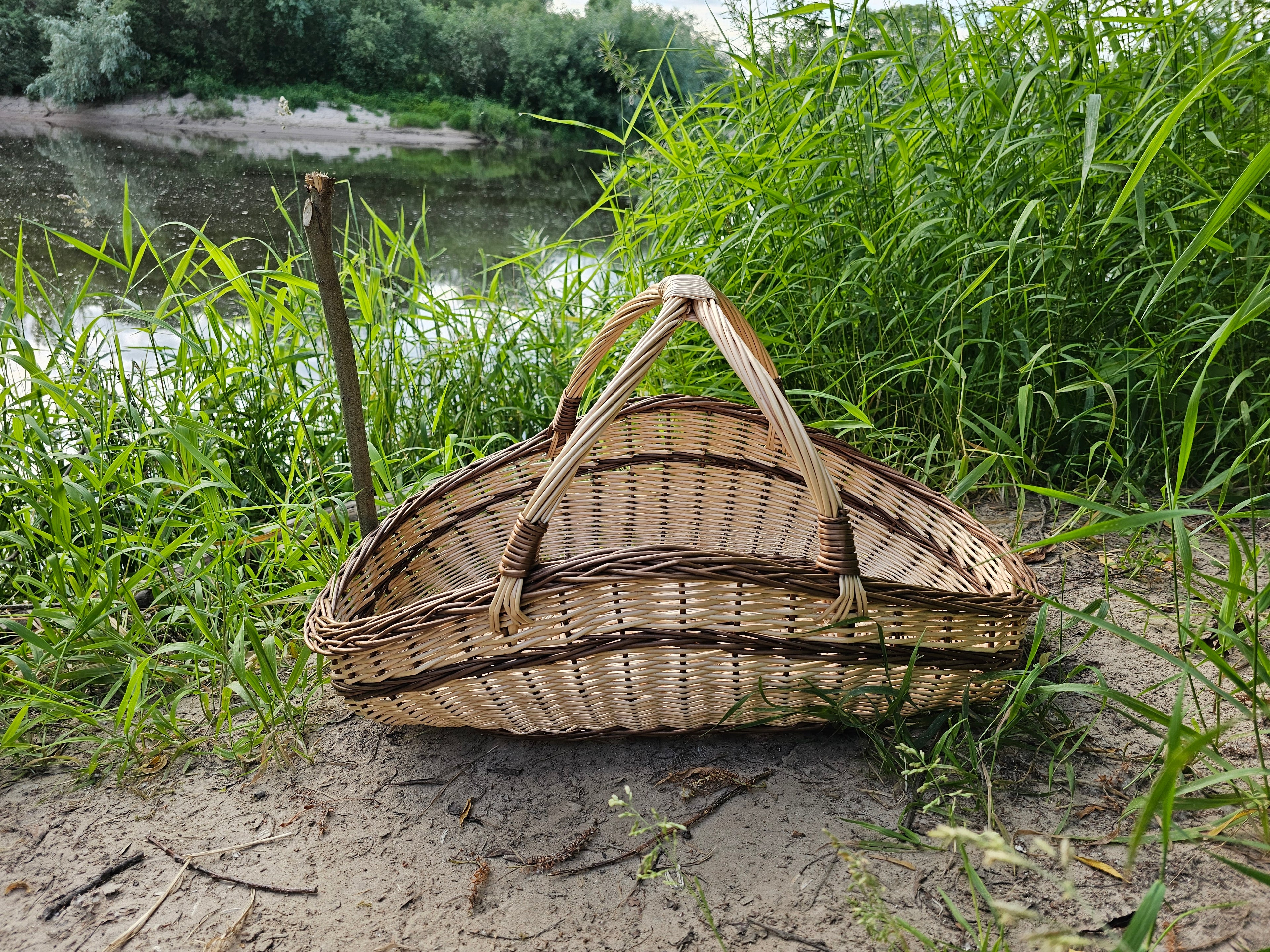 Large Wicker Basket 027b-4