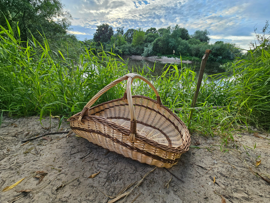 Large Wicker Basket 027b-4