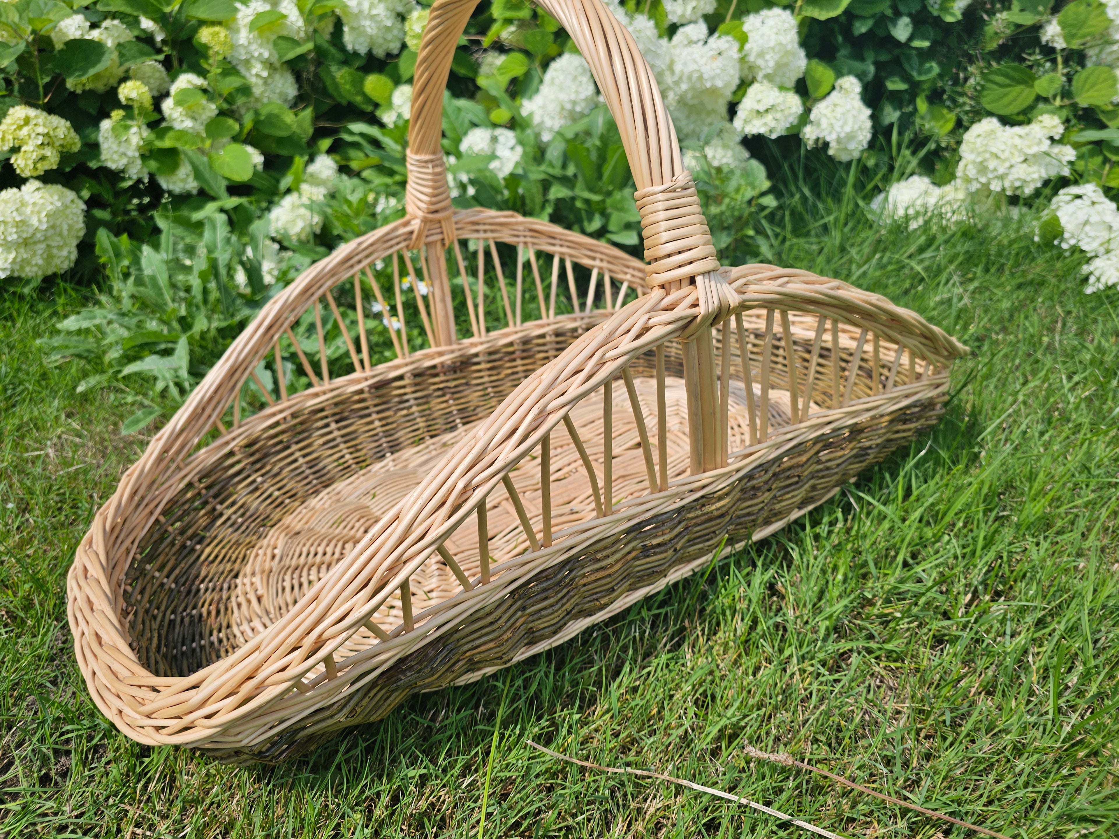 Decorative Wicker Garden Trug 027b-6