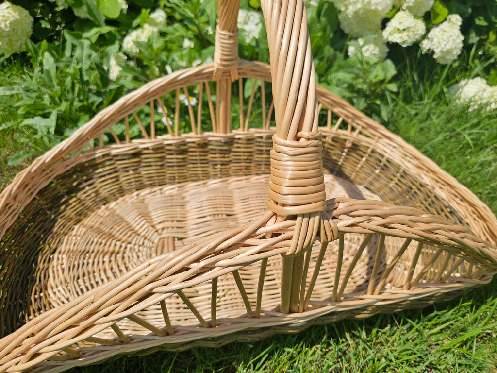 Decorative Wicker Garden Trug 027b-6