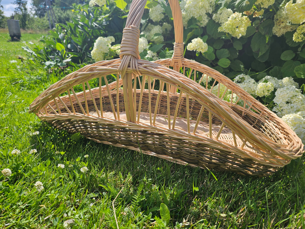 Decorative Wicker Garden Trug 027b-6
