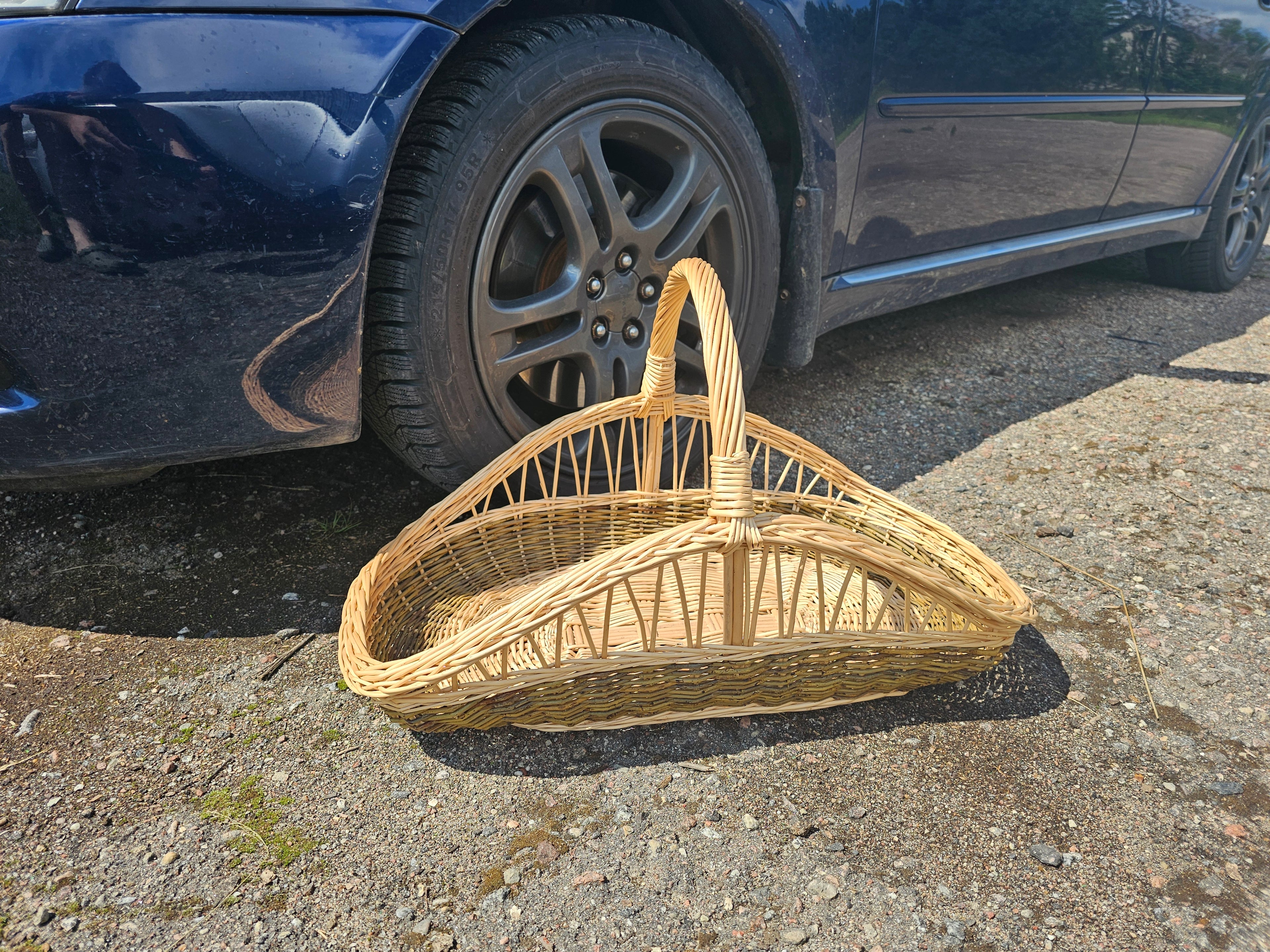 Decorative Wicker Garden Trug 027b-6